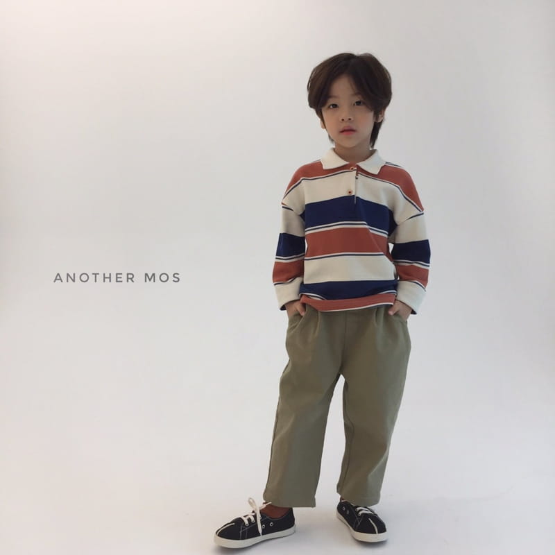 MOS BEBE - Korean Children Fashion - #Kfashion4kids - PK Stripes Tee - 5