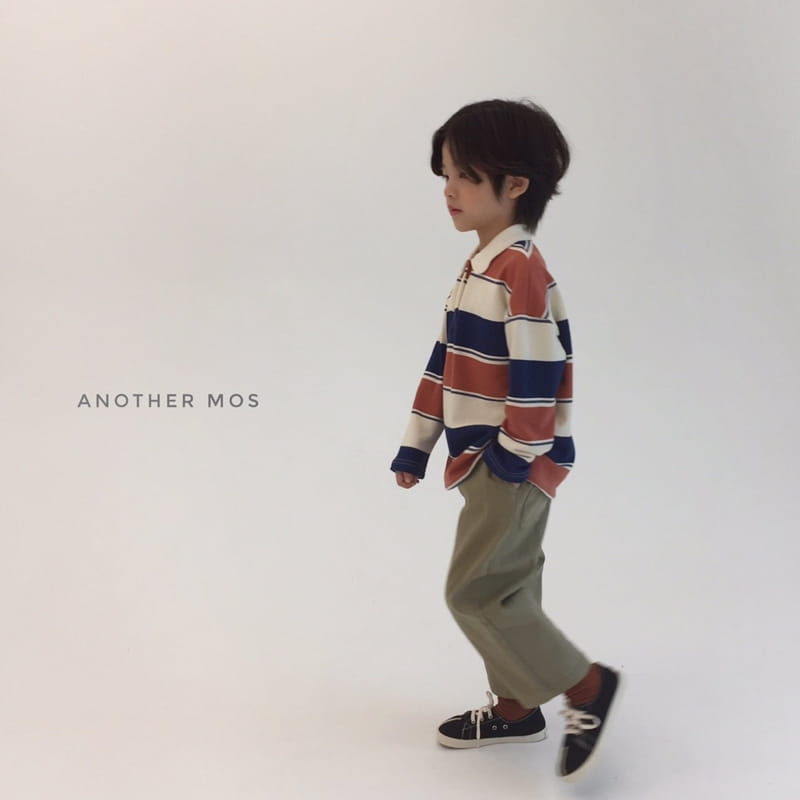 MOS BEBE - Korean Children Fashion - #Kfashion4kids - PK Stripes Tee - 6