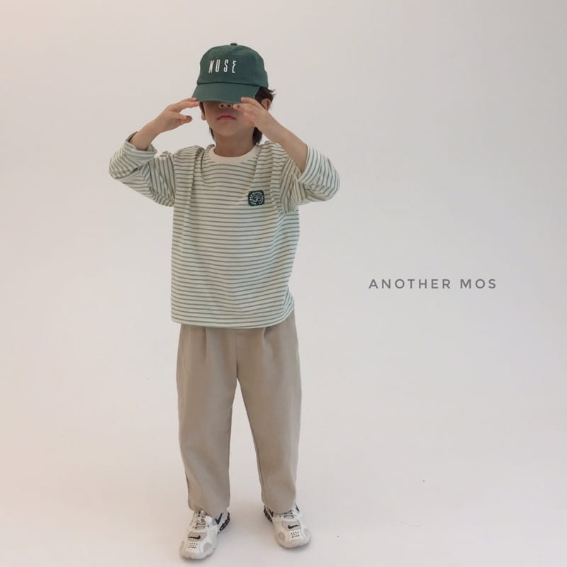 MOS BEBE - Korean Children Fashion - #Kfashion4kids - Happy Stripes Tee - 2