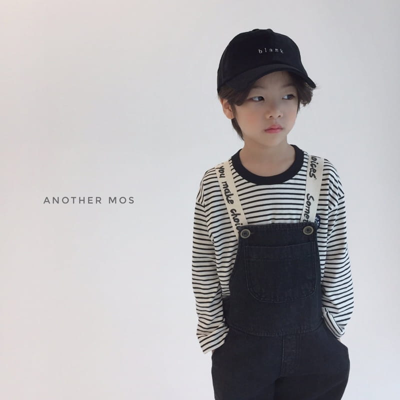 MOS BEBE - Korean Children Fashion - #Kfashion4kids - Happy Stripes Tee - 5