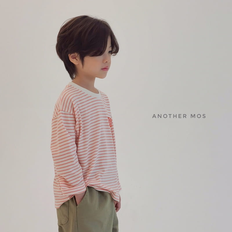MOS BEBE - Korean Children Fashion - #Kfashion4kids - Happy Stripes Tee - 9