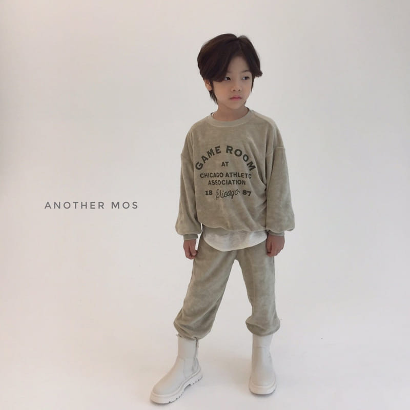 MOS BEBE - Korean Children Fashion - #Kfashion4kids - 1877 Tery Top Bottom Set