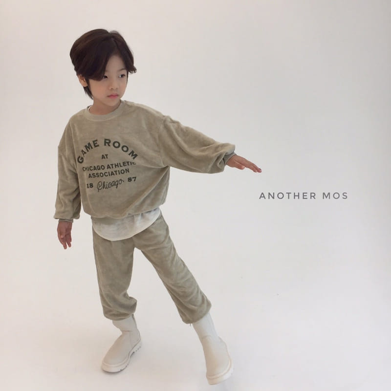 MOS BEBE - Korean Children Fashion - #Kfashion4kids - 1877 Tery Top Bottom Set - 3