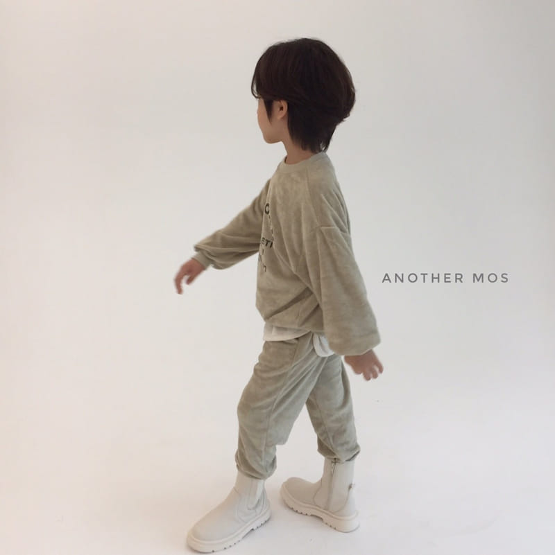 MOS BEBE - Korean Children Fashion - #Kfashion4kids - 1877 Tery Top Bottom Set - 4