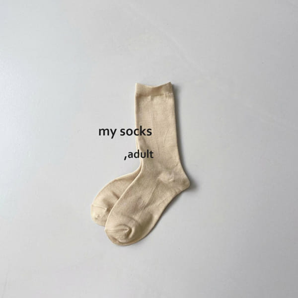 MY SOCKS - Korean Children Fashion - #Kfashion4kids - Adult Day Socks