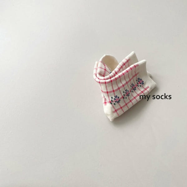MY SOCKS - Korean Children Fashion - #Kfashion4kids - Sleeping Socks [set of 2] - 2