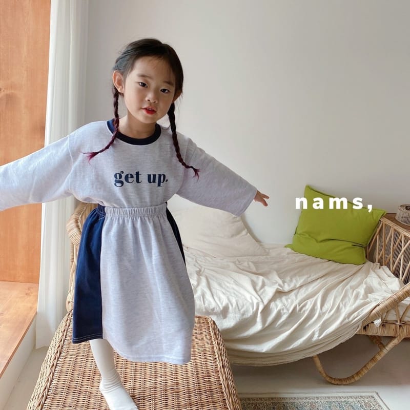 NAMS - Korean Children Fashion - #Kfashion4kids - Get Up Top Skirt Set - 2