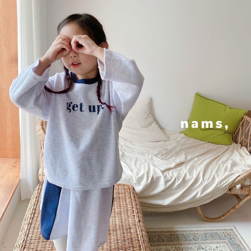 NAMS - Korean Children Fashion - #Kfashion4kids - Get Up Top Skirt Set - 3