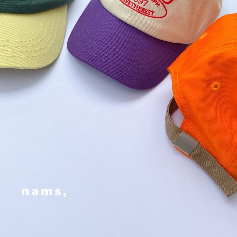 NAMS - Korean Children Fashion - #Kfashion4kids - Colored Ball Cap - 4