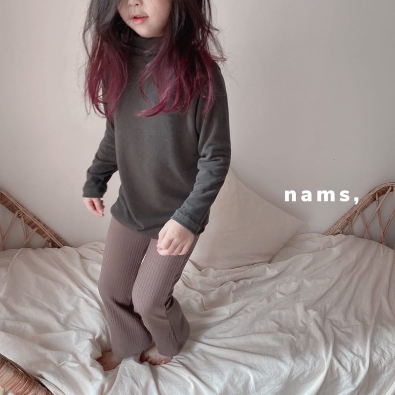 NAMS - Korean Children Fashion - #Kfashion4kids - Bunny Rib Bootscut Pants - 7