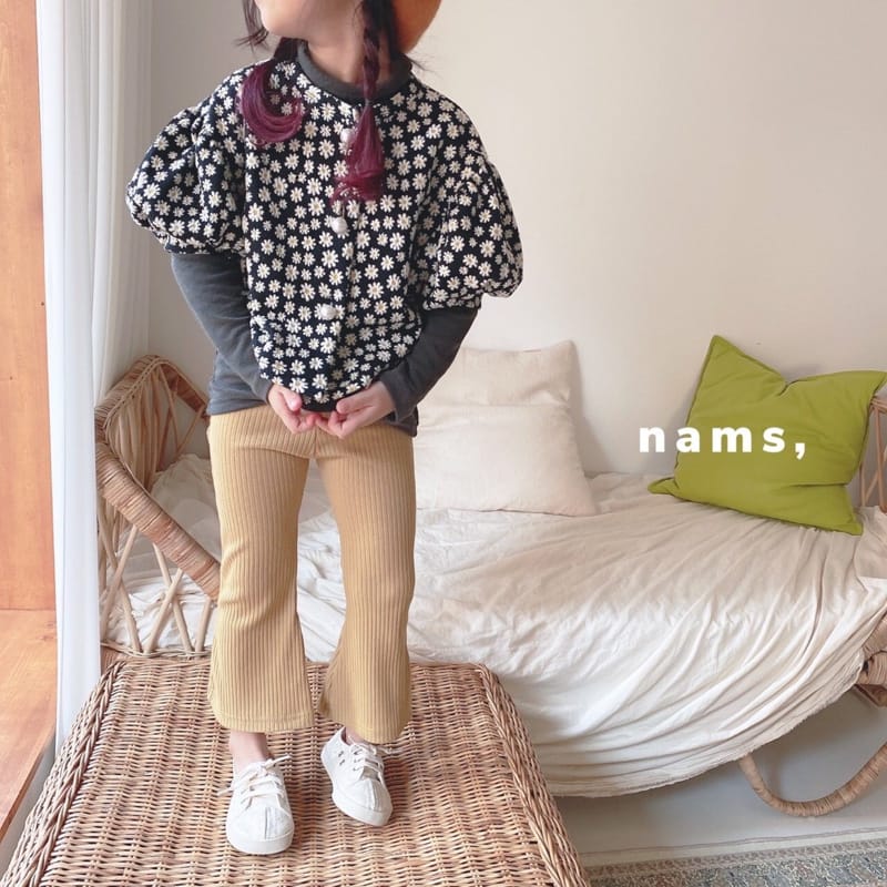 NAMS - Korean Children Fashion - #Kfashion4kids - Daisy Puff Cardigan - 2