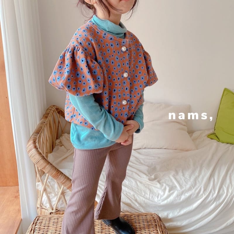 NAMS - Korean Children Fashion - #Kfashion4kids - Daisy Puff Cardigan - 6