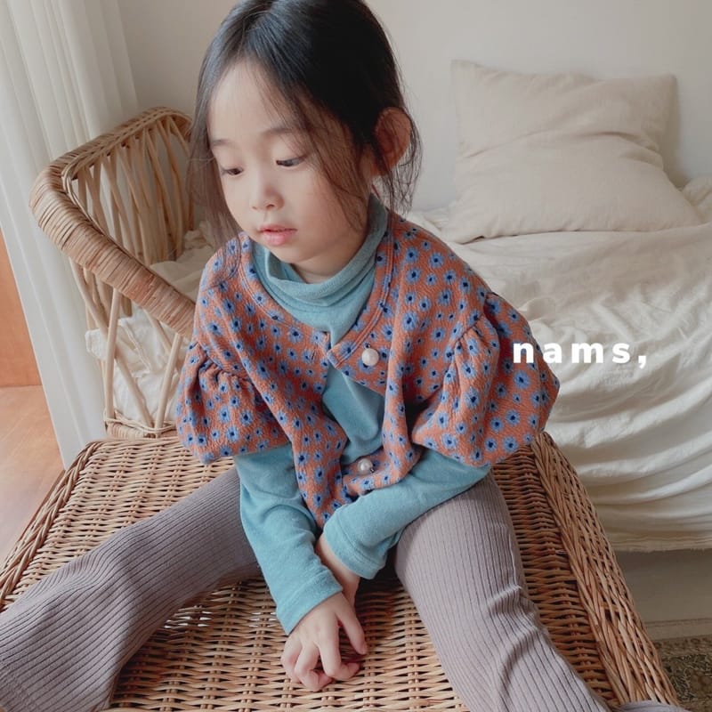 NAMS - Korean Children Fashion - #Kfashion4kids - Daisy Puff Cardigan - 7