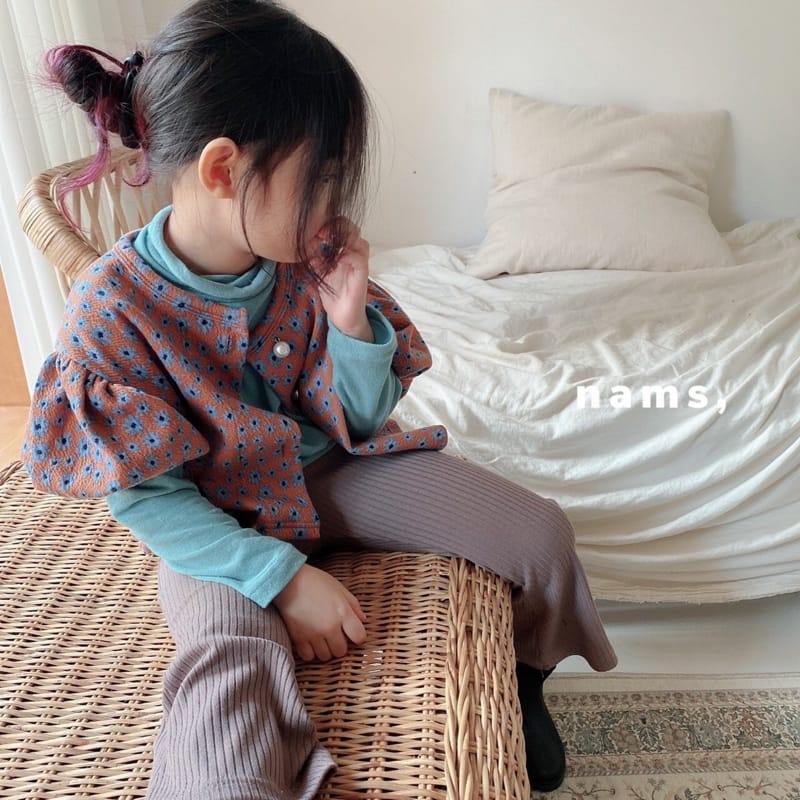 NAMS - Korean Children Fashion - #Kfashion4kids - Daisy Puff Cardigan - 8