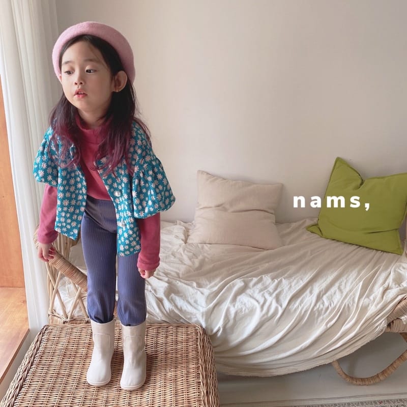 NAMS - Korean Children Fashion - #Kfashion4kids - Daisy Puff Cardigan - 9