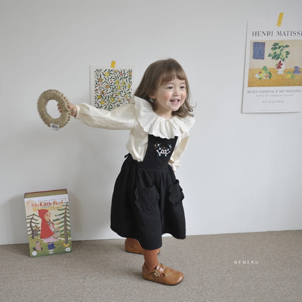NENERU - Korean Children Fashion - #Kfashion4kids - Bebe Pure Lace Tee - 9