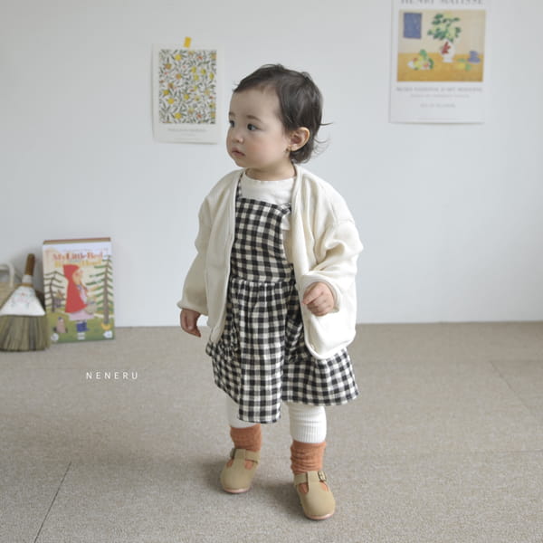 NENERU - Korean Children Fashion - #Kfashion4kids - Bebe Waffle Cardigan - 5
