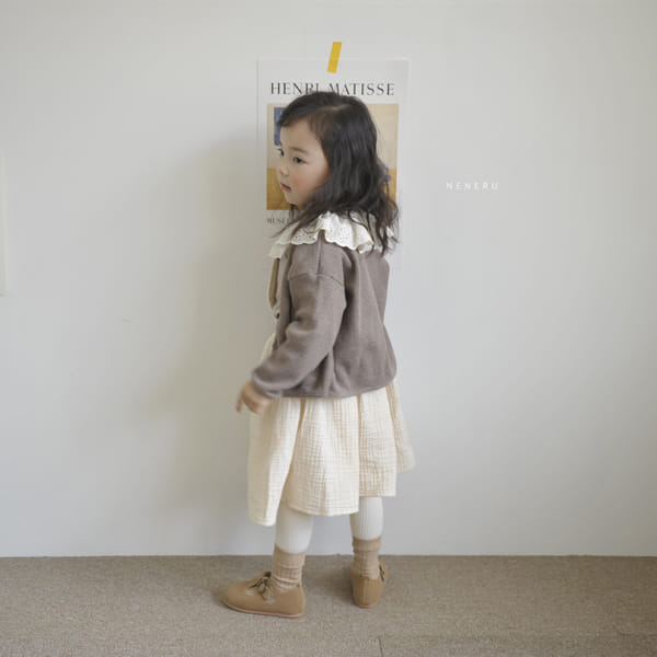 NENERU - Korean Children Fashion - #Kfashion4kids - Waffle Cardigan - 12