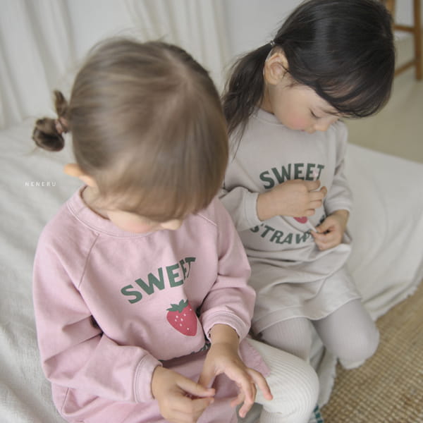 NENERU - Korean Children Fashion - #Kfashion4kids - Strawberry One-piece - 11