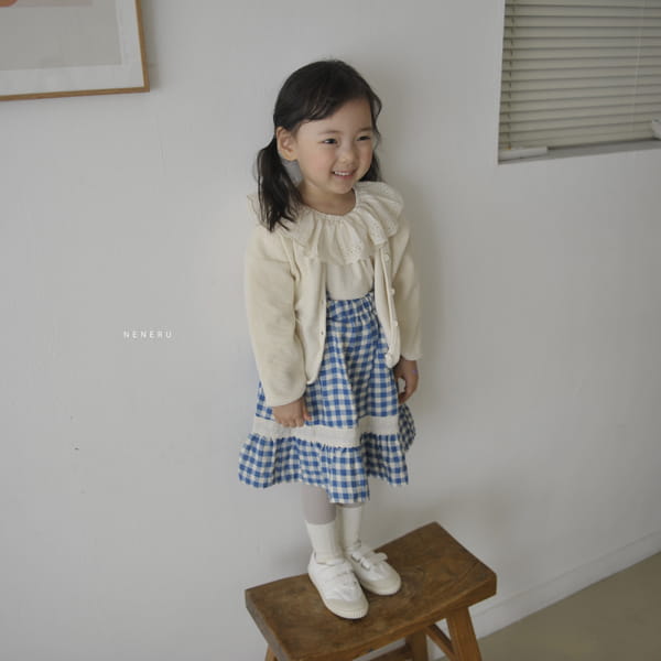 NENERU - Korean Children Fashion - #Kfashion4kids - Shally Check Skirt - 5