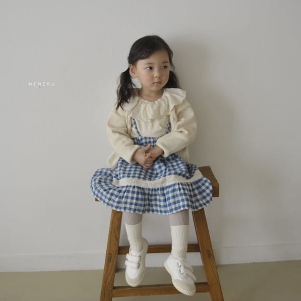 NENERU - Korean Children Fashion - #Kfashion4kids - Shally Check Skirt - 6