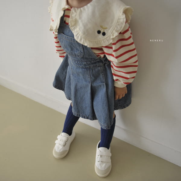 NENERU - Korean Children Fashion - #Kfashion4kids - Boni Collar Tee - 2