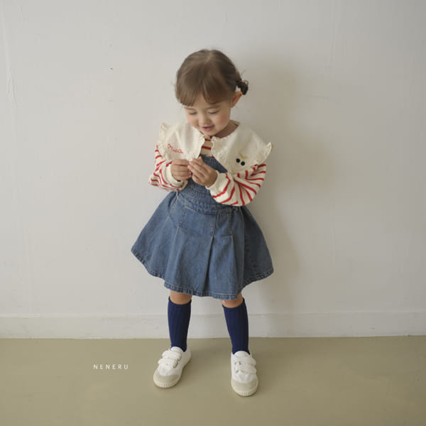 NENERU - Korean Children Fashion - #Kfashion4kids - Boni Collar Tee - 3