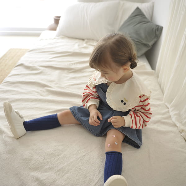 NENERU - Korean Children Fashion - #Kfashion4kids - Boni Collar Tee - 5