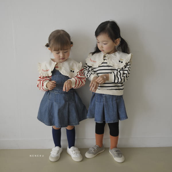 NENERU - Korean Children Fashion - #Kfashion4kids - Boni Collar Tee - 6