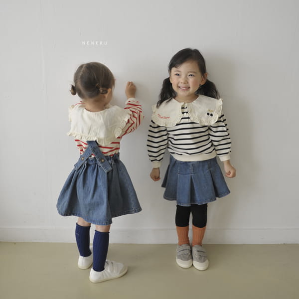 NENERU - Korean Children Fashion - #Kfashion4kids - Boni Collar Tee - 8