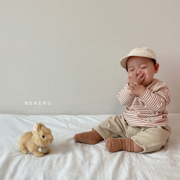 NENERU - Korean Children Fashion - #Kfashion4kids - Bebe Popo Stripes Tee - 7