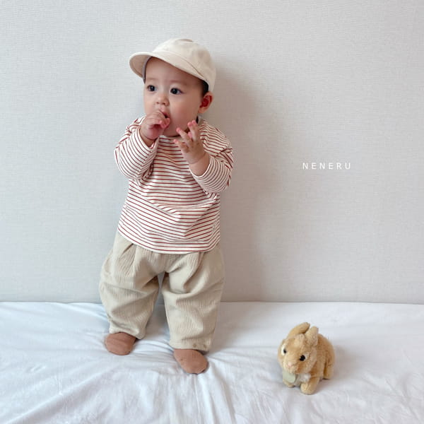 NENERU - Korean Children Fashion - #Kfashion4kids - Bebe Popo Stripes Tee - 8