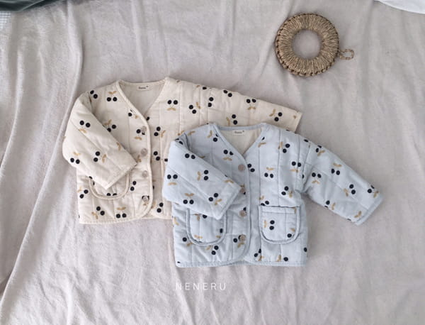 NENERU - Korean Children Fashion - #Kfashion4kids - Bebe Cherry Jacket
