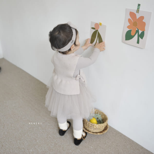 NENERU - Korean Children Fashion - #Kfashion4kids - Beeb Lulu Vest - 4