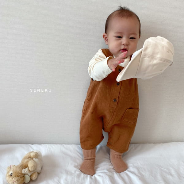 NENERU - Korean Children Fashion - #Kfashion4kids - Bebe Circle Dungarees - 2