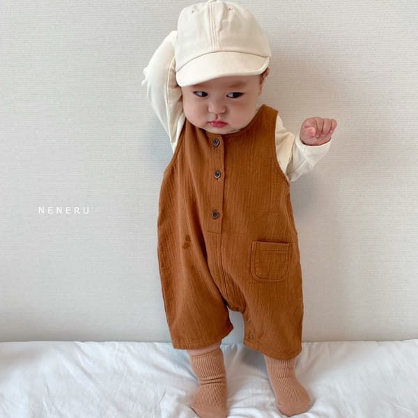 NENERU - Korean Children Fashion - #Kfashion4kids - Bebe Circle Dungarees - 3