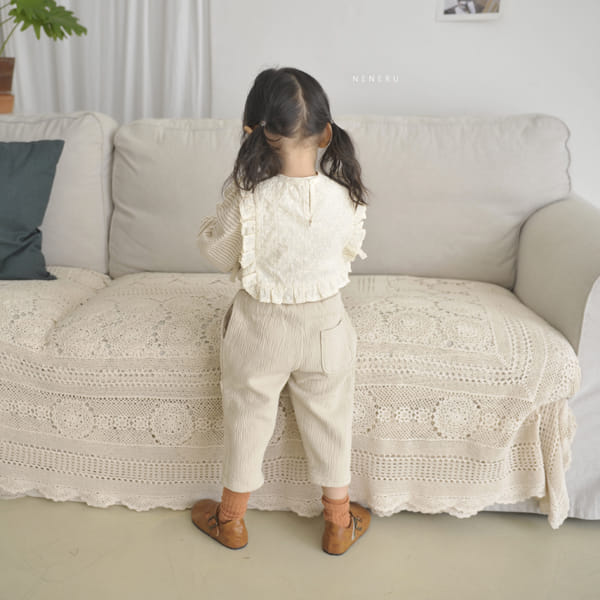 NENERU - Korean Children Fashion - #Kfashion4kids - Romi Frill Bib