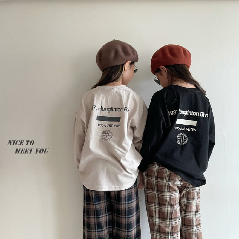 NICE TO MEET YOU - Korean Children Fashion - #Kfashion4kids - 1987 Tee - 3