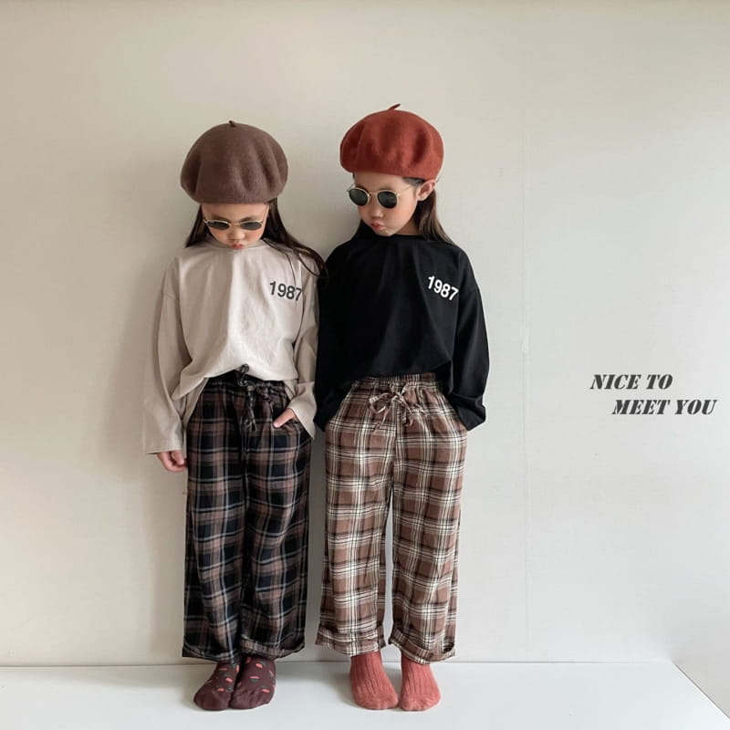 NICE TO MEET YOU - Korean Children Fashion - #Kfashion4kids - 1987 Tee - 4