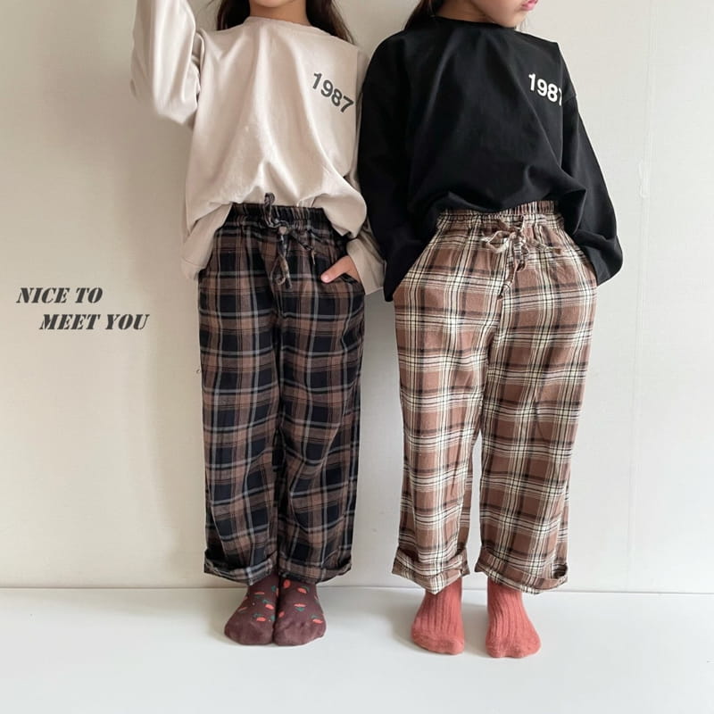 NICE TO MEET YOU - Korean Children Fashion - #Kfashion4kids - 1987 Tee - 5