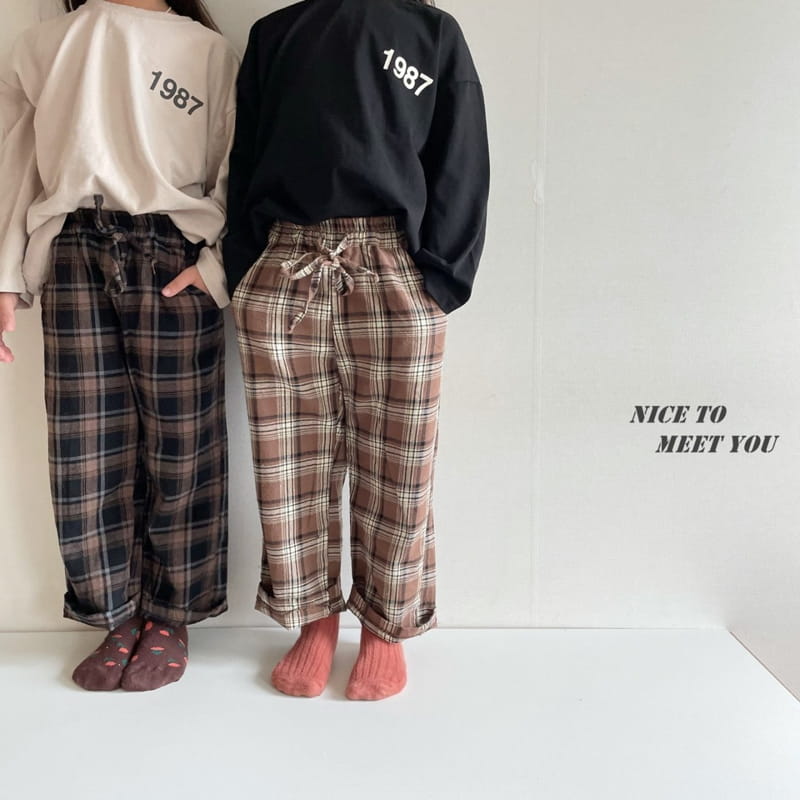 NICE TO MEET YOU - Korean Children Fashion - #Kfashion4kids - 1987 Tee - 9