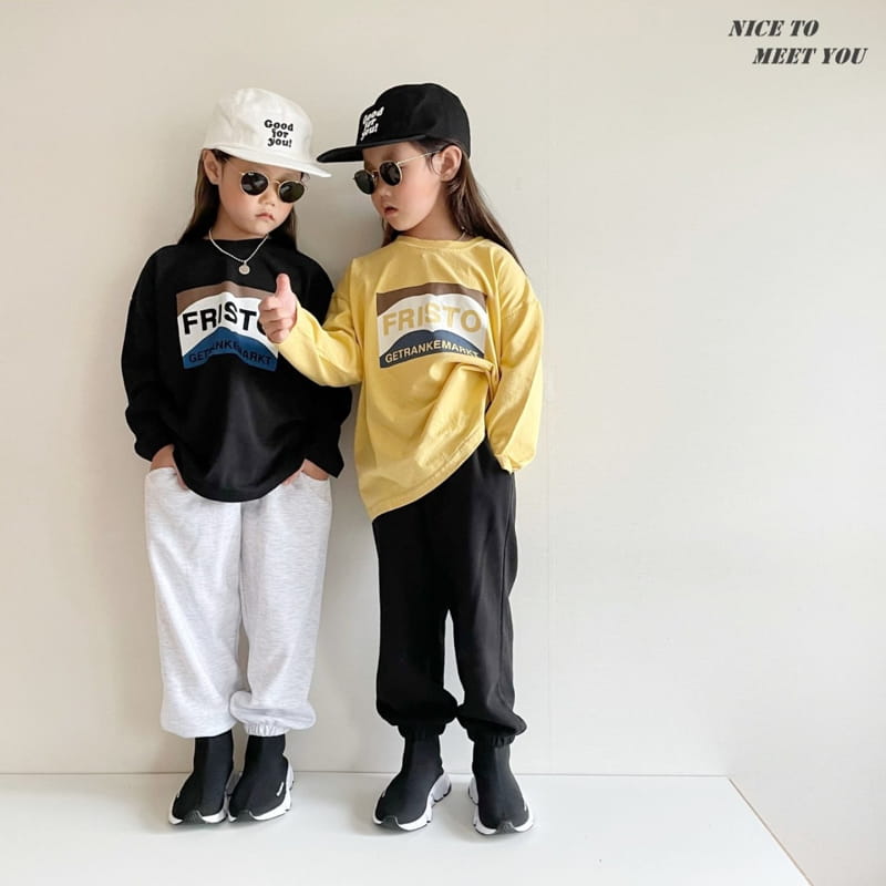 NICE TO MEET YOU - Korean Children Fashion - #Kfashion4kids - Fristo Tee - 12