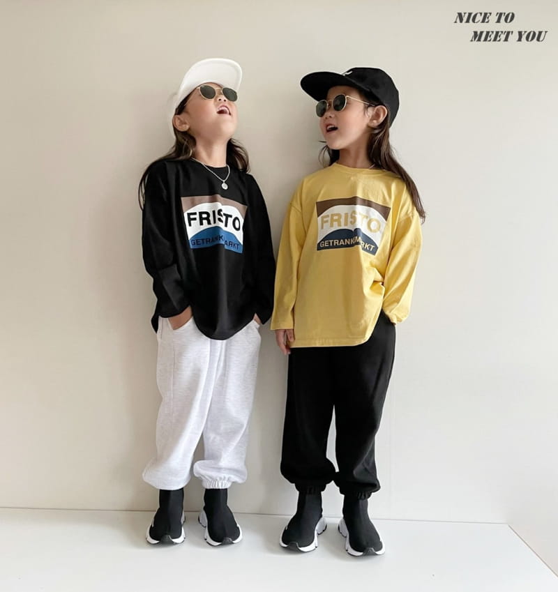 NICE TO MEET YOU - Korean Children Fashion - #Kfashion4kids - Fristo Tee - 2