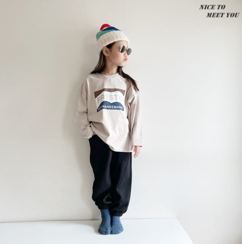 NICE TO MEET YOU - Korean Children Fashion - #Kfashion4kids - Fristo Tee - 4
