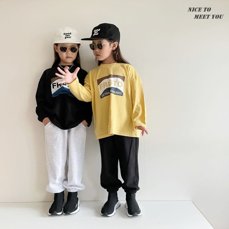NICE TO MEET YOU - Korean Children Fashion - #Kfashion4kids - Fristo Tee - 7