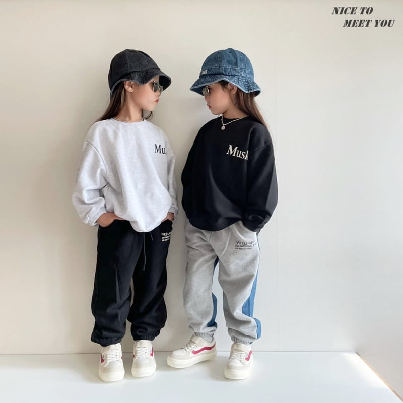 NICE TO MEET YOU - Korean Children Fashion - #Kfashion4kids - Feeling Denim Jogger Pants - 11