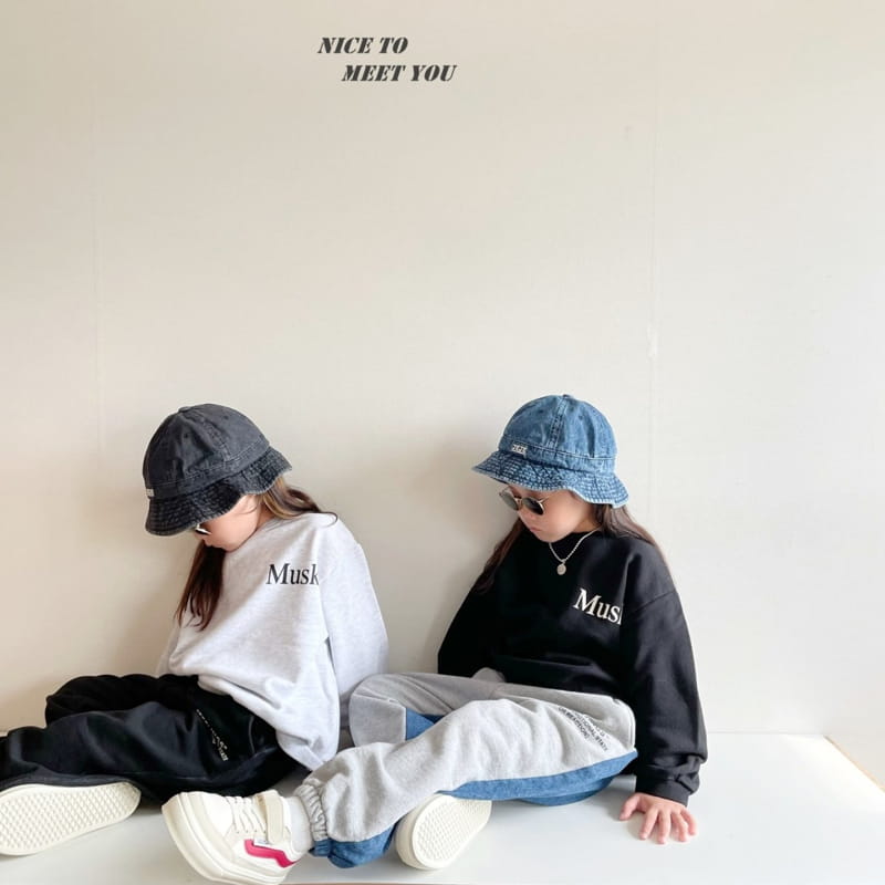 NICE TO MEET YOU - Korean Children Fashion - #Kfashion4kids - Feeling Denim Jogger Pants - 9