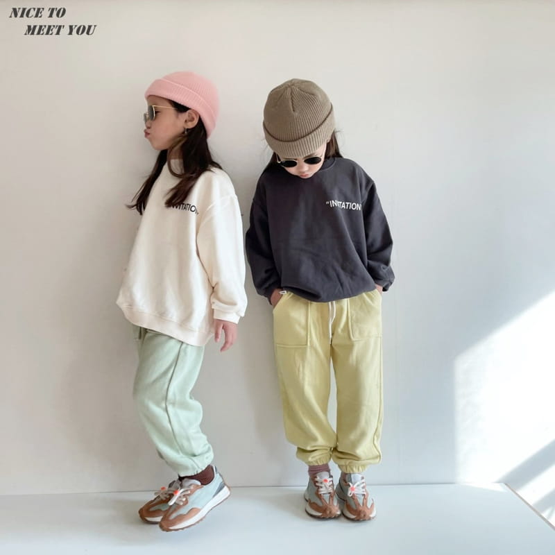 NICE TO MEET YOU - Korean Children Fashion - #Kfashion4kids - Off Sweatshirt - 6