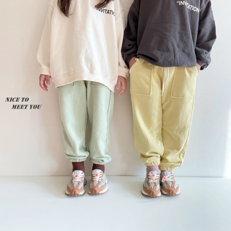 NICE TO MEET YOU - Korean Children Fashion - #Kfashion4kids - Off Sweatshirt - 7