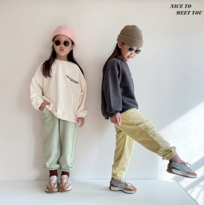 NICE TO MEET YOU - Korean Children Fashion - #Kfashion4kids - Off Sweatshirt - 9